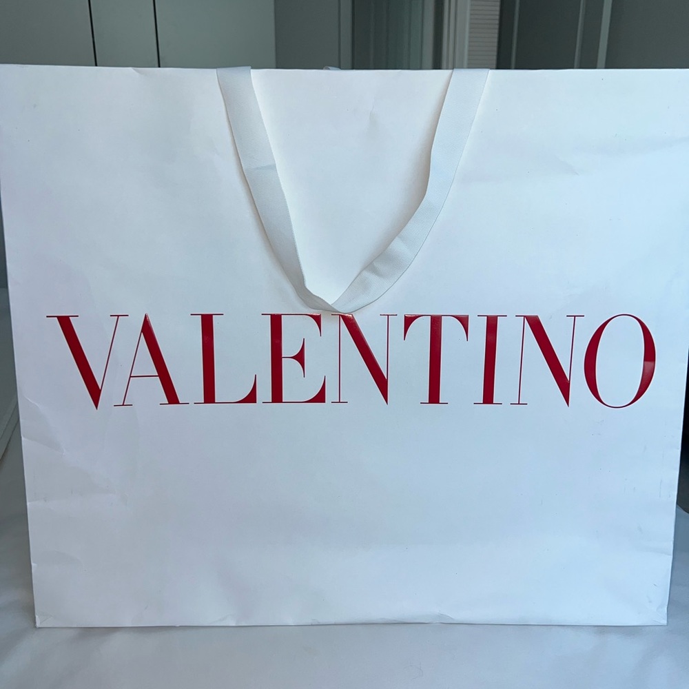 Authentic Valentino Extra Large Shopping Bag 25”x 21”